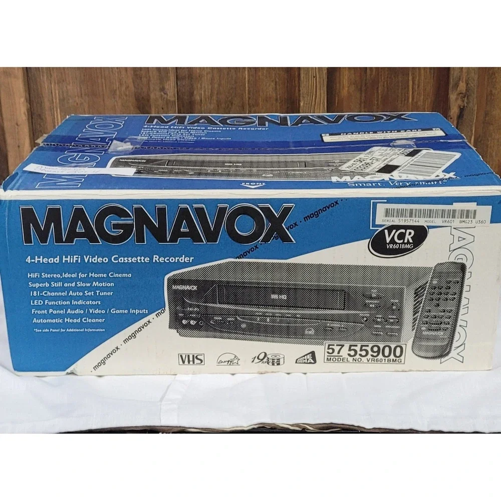 Magnavox vintage vhs